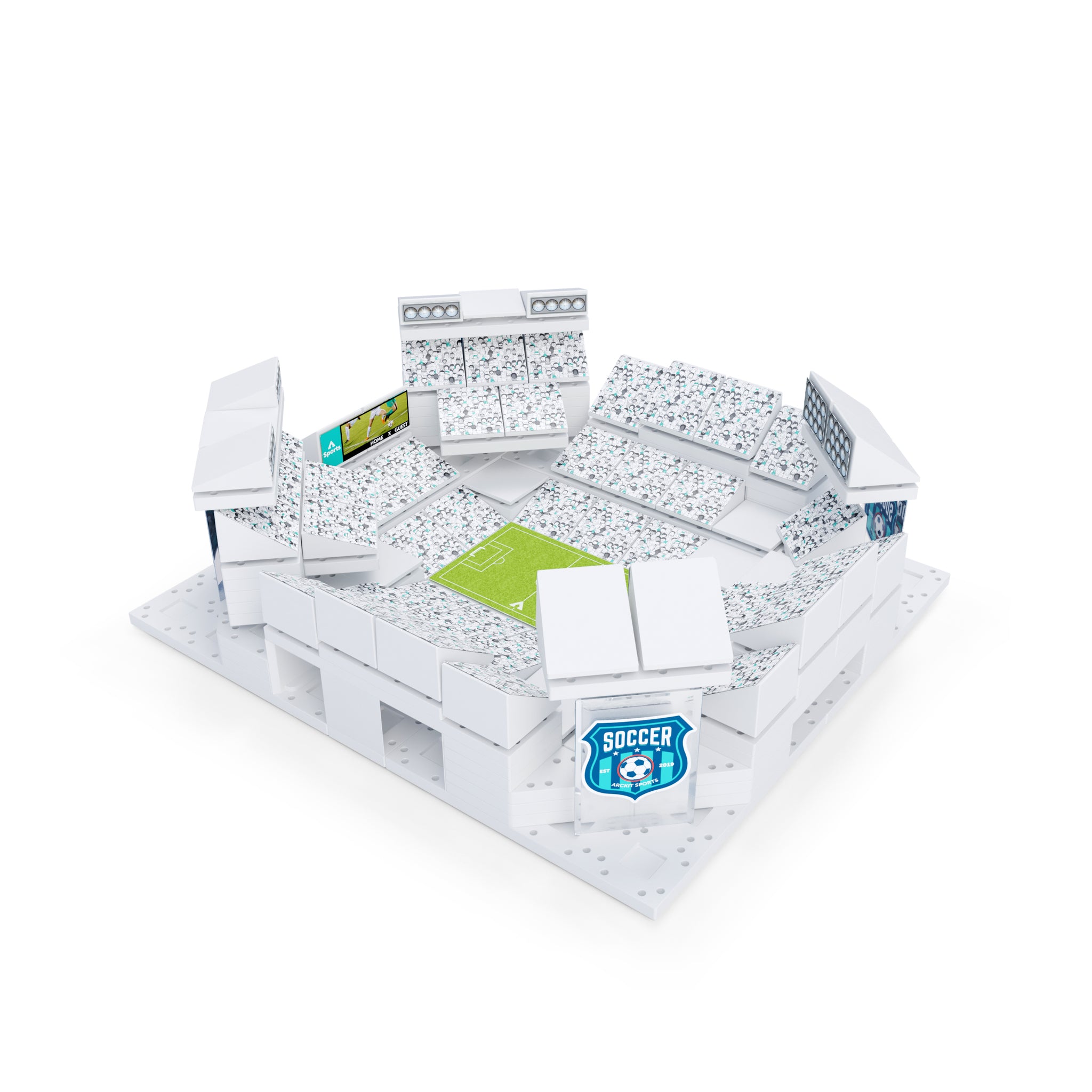 Stadium Scale Model building kit, Volume 1